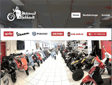 Tablet Screenshot of motorrad-gebhardt.com